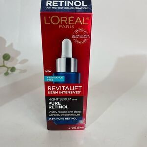 L'Oreal Revitalift Night Serum with Pure Retinol - Red